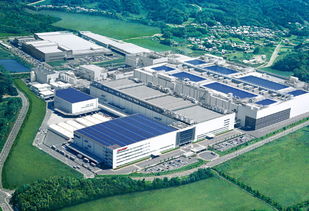 生产液晶面板的日本龟山工厂